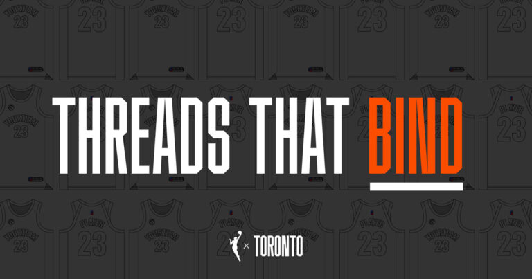 Stitching together pride and purpose in WNBA Toronto apparel